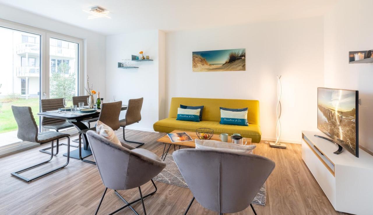 Terrassenwohnung "Gartenblick" - Haffresidenz Garz  Bagian luar foto