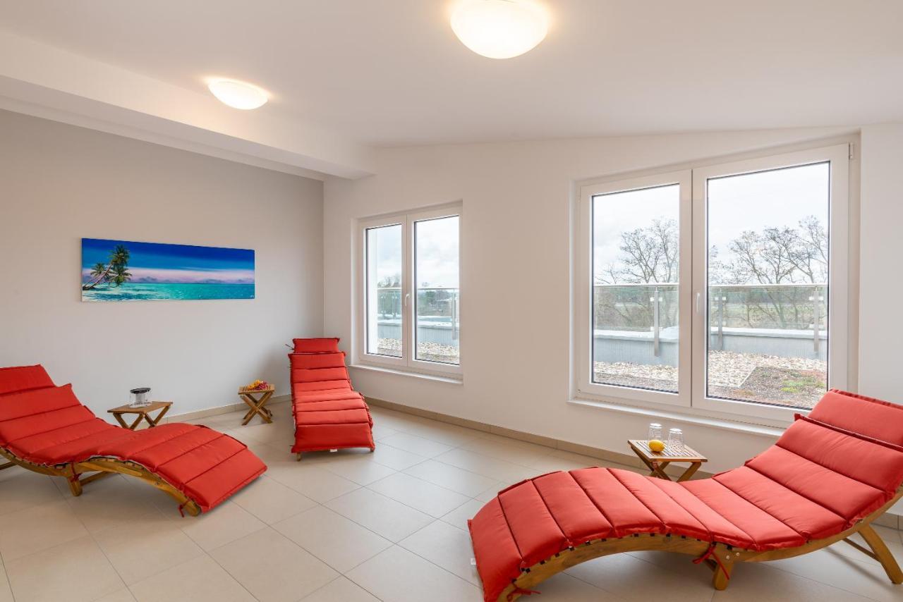 Terrassenwohnung "Gartenblick" - Haffresidenz Garz  Bagian luar foto